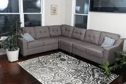 Corner L Shape Sofa Set