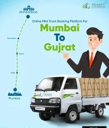 Ahmedabad to Mumbai Part Truck Transport Service