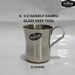 Handle Damru Deep Tool Stainless Steel Glass