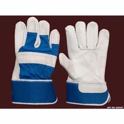 White Grain Leather Canadian / Rigger Gloves