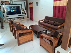 7 Seater Teak Wood Sofa Set