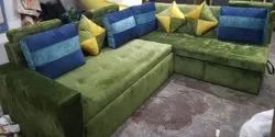 Corner L Shape Sofa Set With Storage