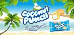 Coconut Flavoured Centerfilled Candy