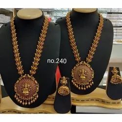 Lakshmi Temple Necklace Set
