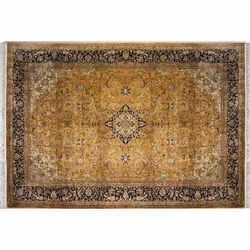 High-Pile Single Knotted Indo-Gangetic Premium Silk Rugs