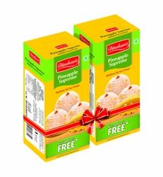Dinshaw''''s Pineapple Supreme Ice Cream packs (700 700 ml)