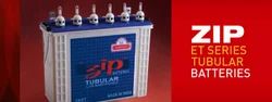 Zip ET Series Tubular Batteries