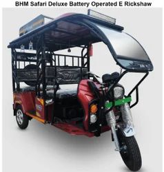 BHM Safari Deluxe Battery Operated E Rickshaw