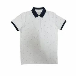 White Collar T Shirt