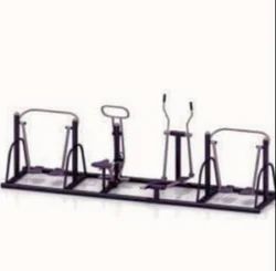 4 Station Outdoor Multi Gym Equipment