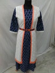 Designer Printed Cotton Kurti