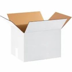 White Corrugated Box