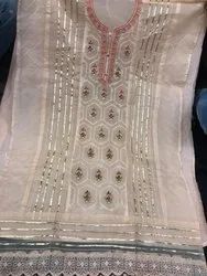 Organdy Cotton Dress Material