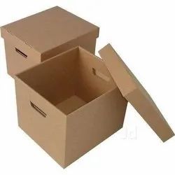 Brown Plain Corrugated Box