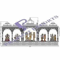 Cad Design of Marble Temple