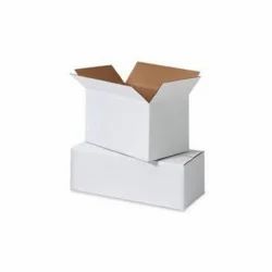 White Corrugated Box